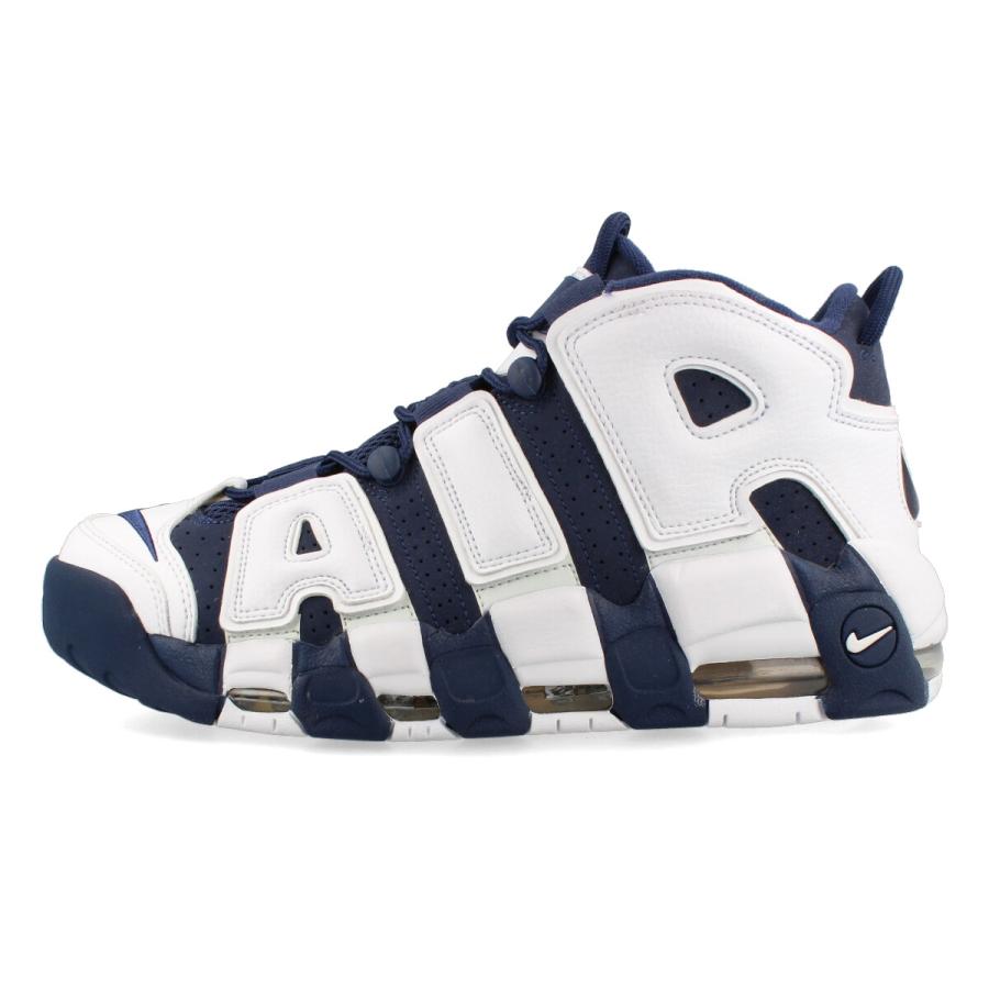 【ビッグ・スモールサイズ】 NIKE AIR MORE UPTEMPO 【OLYMPIC】 ナイキ エア モア アップ テンポ WHITE/MIDNIGHT NAVY/RED/GOLD 414962-104｜lowtex｜04