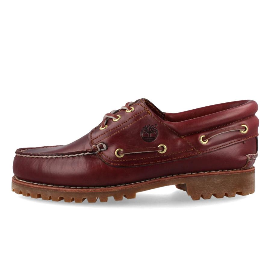 TIMBERLAND 3EYELET CLASSIC LUG ティンバーランド 3アイレット クラシック ラグ BURGUNDY 【メンズ】｜lowtex｜04