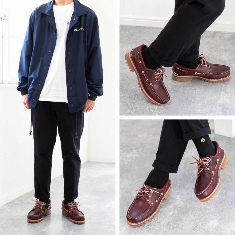 TIMBERLAND 3EYELET CLASSIC LUG ティンバーランド 3アイレット クラシック ラグ BURGUNDY 【メンズ】｜lowtex｜08