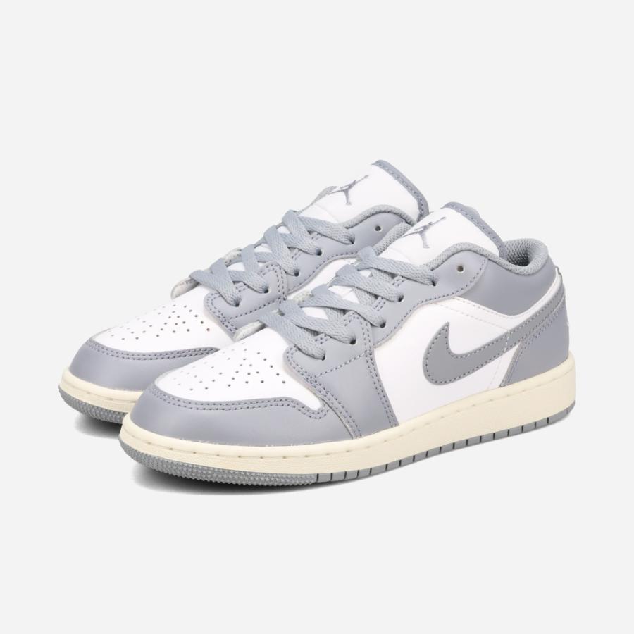 エア ジョーダン 1 NIKE AIR JORDAN LOW GS ナイキ ロー STEALTH/WHITE