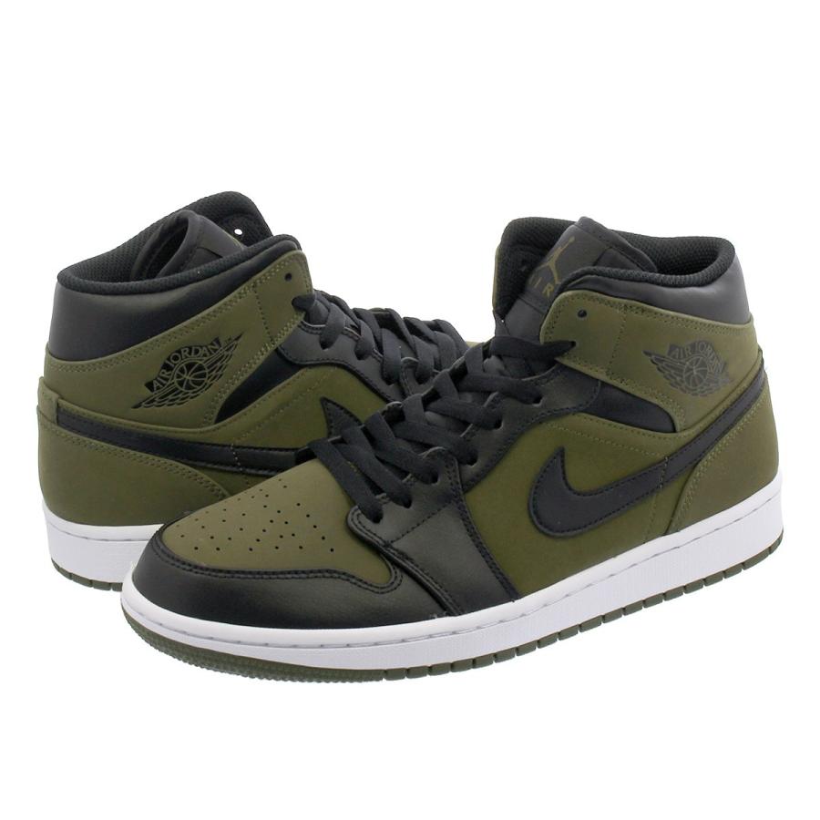 nike air jordan 1 mid olive canvas