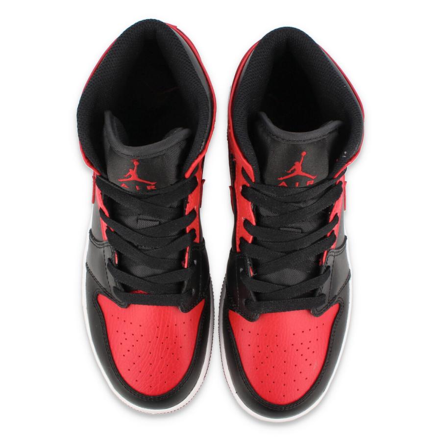 NIKE AIR JORDAN 1 MID GS 【BRED】 ナイキ エア ジョーダン 1 ミッド 