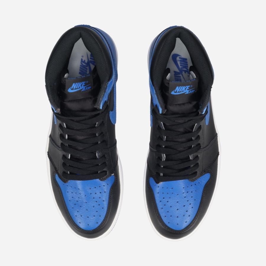 NIKE AIR JORDAN 1 RETRO HIGH OG 【ROYAL】 ナイキ エア ジョーダン 1 レトロ ハイ OG BLACK/VARSITY ROYAL/WHITEの画像
