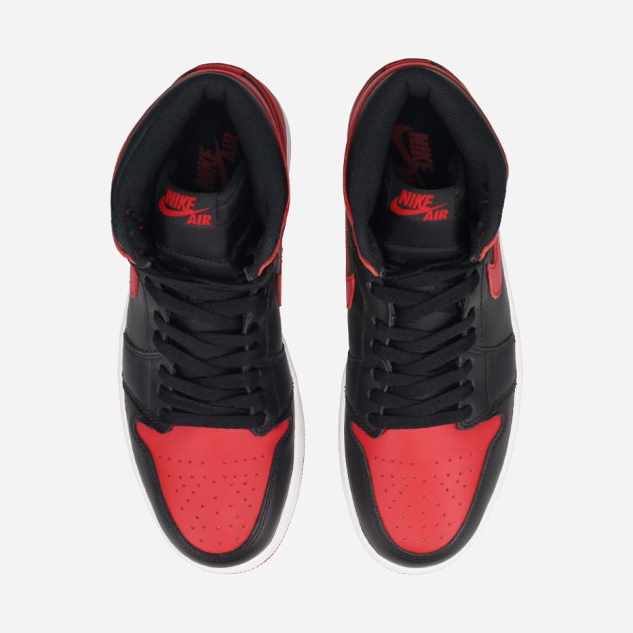 【10%OFF】  NIKE AIR JORDAN 1 RETRO HIGH OG ナイキ エア ジョーダン 1 レトロ ハイ OG BLACK/REDの画像