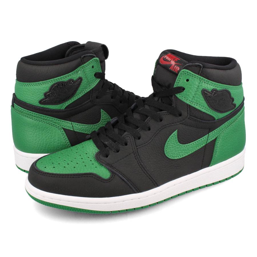 NIKE AIR JORDAN 1 RETRO HIGH OG ナイキ エア ジョーダン 1 レトロ ハイ OG BLACK/PINE GREEN 555088-030｜lowtex