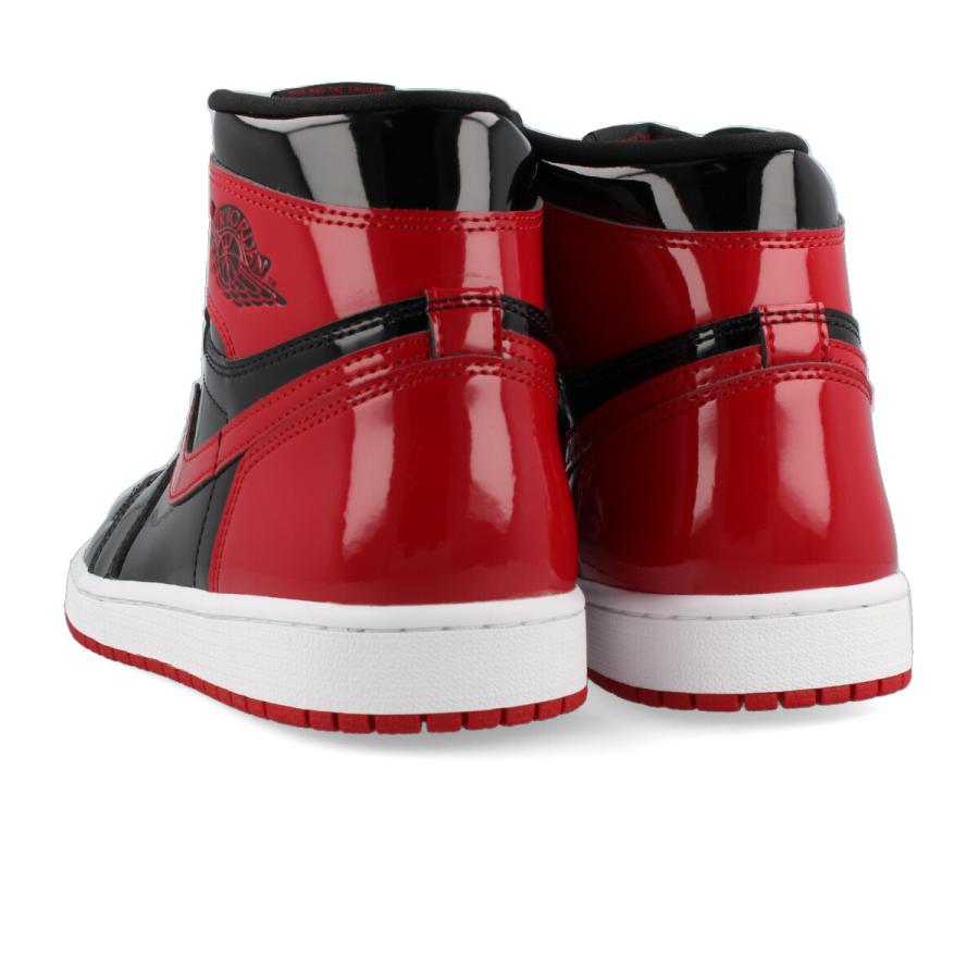 NIKE AIR JORDAN 1 RETRO HIGH OG 【BRED PATENT】 ナイキ エア ジョーダン 1 レトロ ハイ OG BLACK/WHITE/VARSITY RED 555088-063｜lowtex｜03