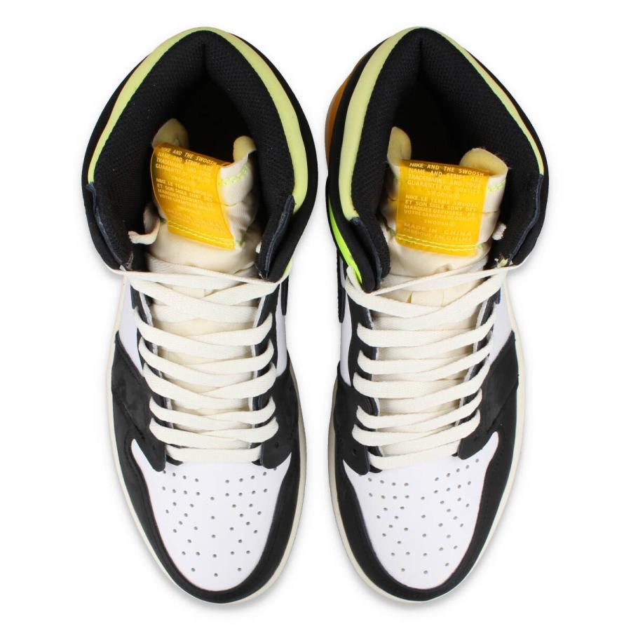 NIKE AIR JORDAN 1 RETRO HIGH OG ナイキ エア ジョーダン 1 レトロ ハイ OG WHITE/VOLT/UNIVERSITY GOLD 555088-118｜lowtex｜02