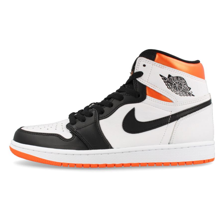 NIKE AIR JORDAN 1 RETRO HIGH OG ナイキ エア ジョーダン 1 レトロ ハイ OG WHITE/ELECTRO ORANGE/BLACK 555088-180｜lowtex｜04