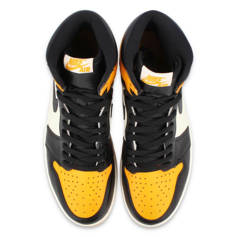 NIKE AIR JORDAN 1 RETRO HIGH OG 【YELLOW TOE】 ナイキ エア ジョーダン 1 レトロ ハイ OG BLACK/TAXI/WHITE 555088-711｜lowtex｜02