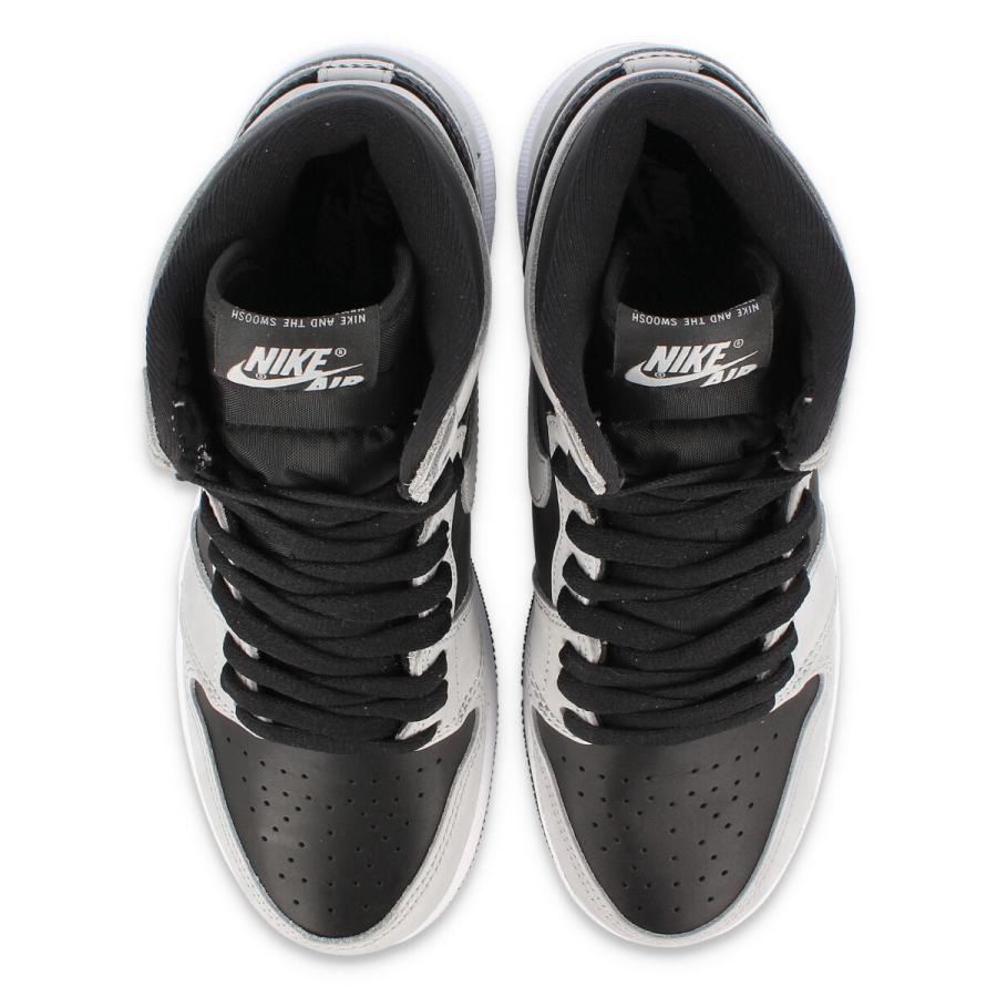 NIKE AIR JORDAN 1 RETRO HIGH OG GS 【SHADOW 2.0】 ナイキ エア ジョーダン 1 レトロ ハイ OG GS BLACK/LIGHT SMOKE GREY/WHITE 575441-035｜lowtex｜02