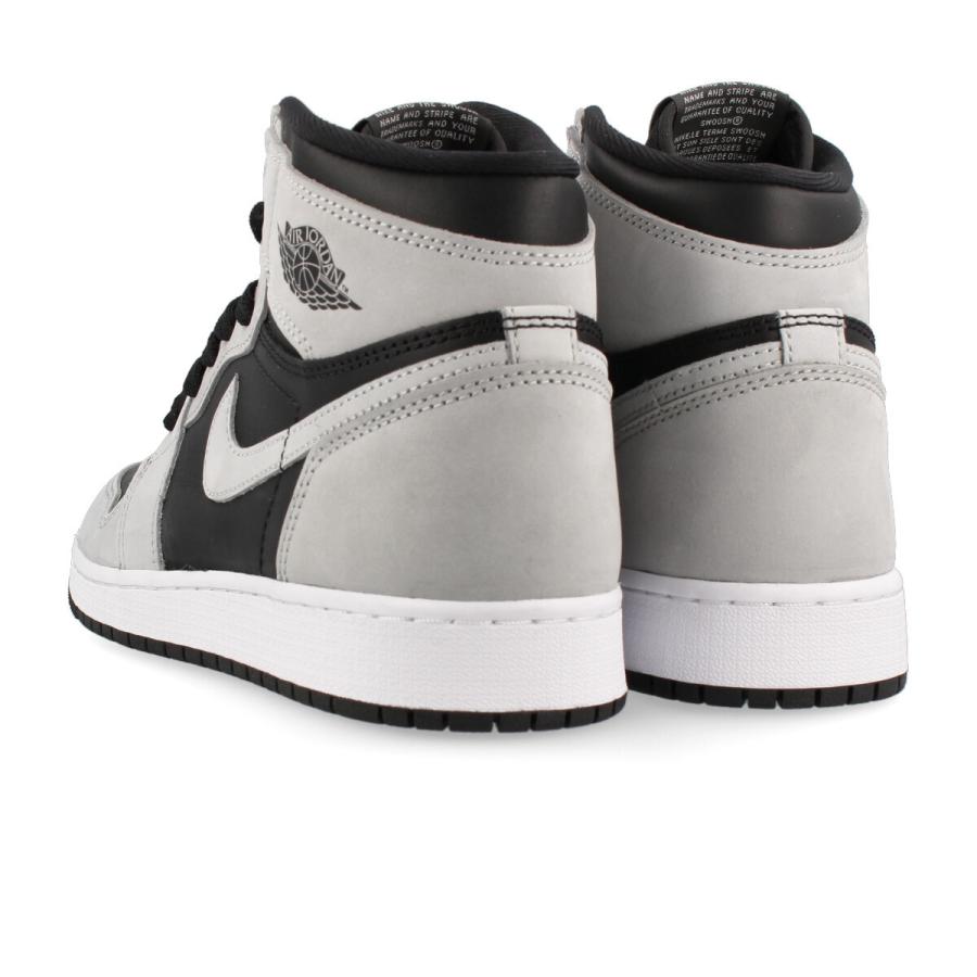 NIKE AIR JORDAN 1 RETRO HIGH OG GS 【SHADOW 2.0】 ナイキ エア ジョーダン 1 レトロ ハイ OG GS BLACK/LIGHT SMOKE GREY/WHITE 575441-035｜lowtex｜03