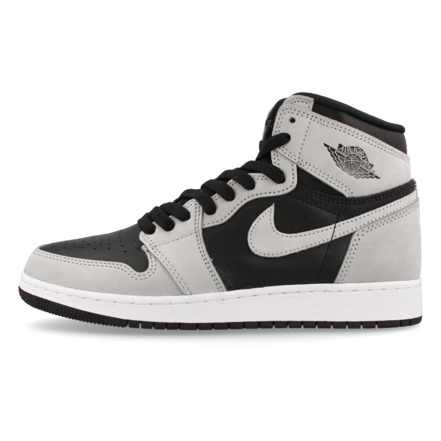 NIKE AIR JORDAN 1 RETRO HIGH OG GS 【SHADOW 2.0】 ナイキ エア ジョーダン 1 レトロ ハイ OG GS BLACK/LIGHT SMOKE GREY/WHITE 575441-035｜lowtex｜04