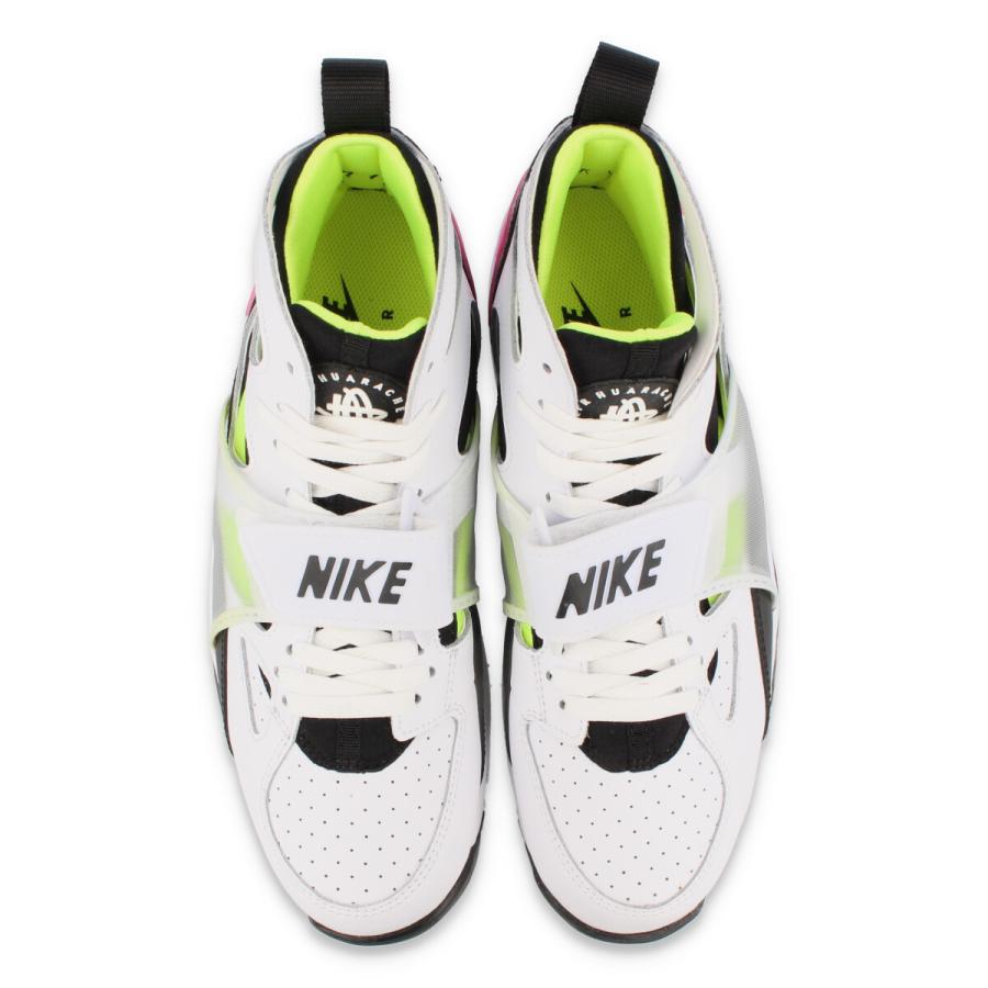 NIKE AIR TRAINER HUARACHE ナイキ エア トレーナー ハラチ WHITE/BLACK/LASER FUCHSIA/VOLT 679083-109｜lowtex｜02