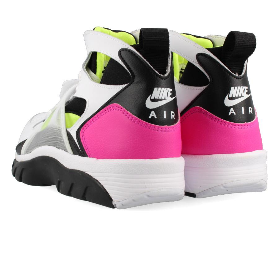 NIKE AIR TRAINER HUARACHE ナイキ エア トレーナー ハラチ WHITE/BLACK/LASER FUCHSIA/VOLT 679083-109｜lowtex｜03