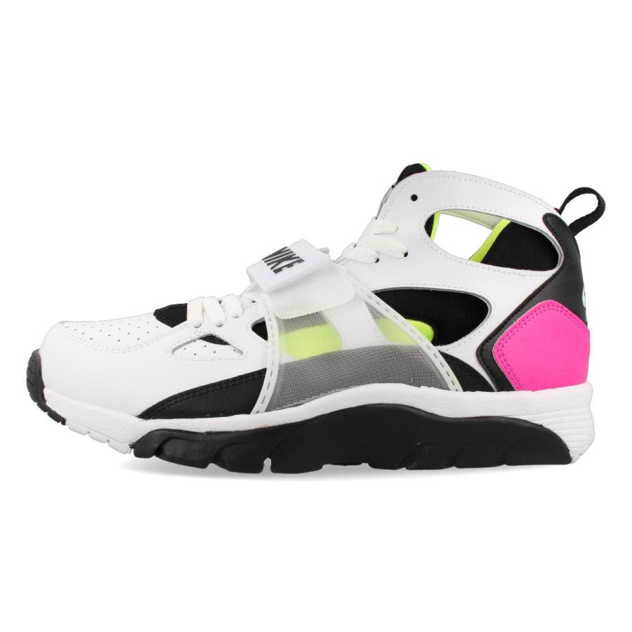 NIKE AIR TRAINER HUARACHE ナイキ エア トレーナー ハラチ WHITE/BLACK/LASER FUCHSIA/VOLT 679083-109｜lowtex｜04