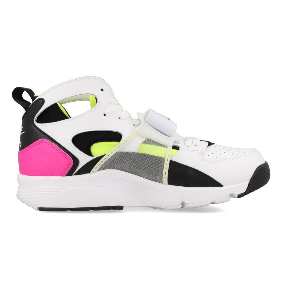 NIKE AIR TRAINER HUARACHE ナイキ エア トレーナー ハラチ WHITE/BLACK/LASER FUCHSIA/VOLT 679083-109｜lowtex｜05