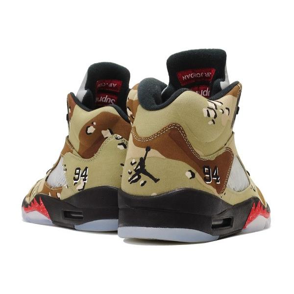 NIKE AIR JORDAN 5 RETRO SUPREME 【DESERT CAMO】  【SUPREME】 ナイキ エア ジョーダン 5 レトロ シュプリーム BAMBOO/BLACK/CLASSIC STONE｜lowtex｜03