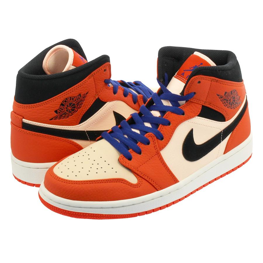 nike air jordan 1 mid team orange