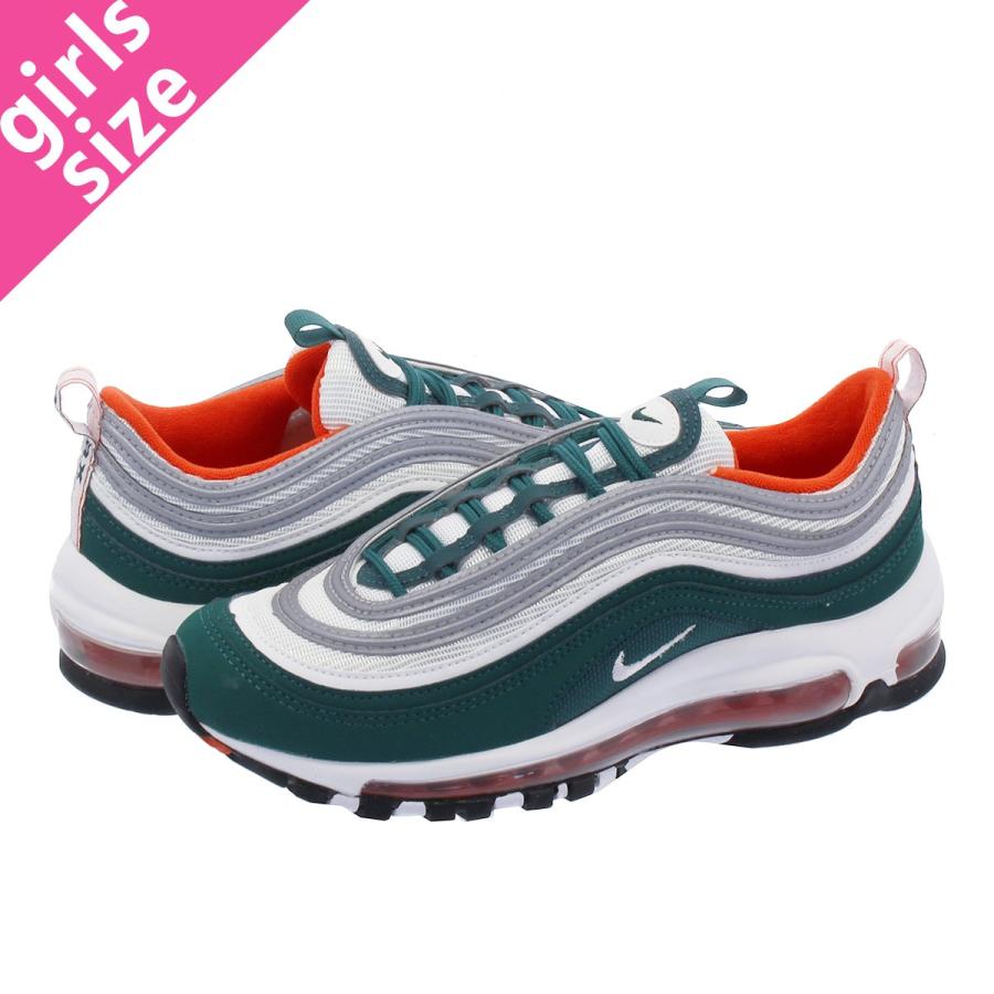 nike air max 97 rainforest white team orange