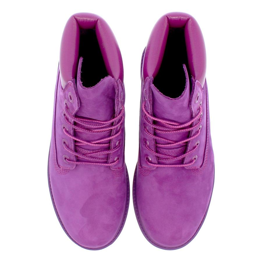pink and purple timberlands
