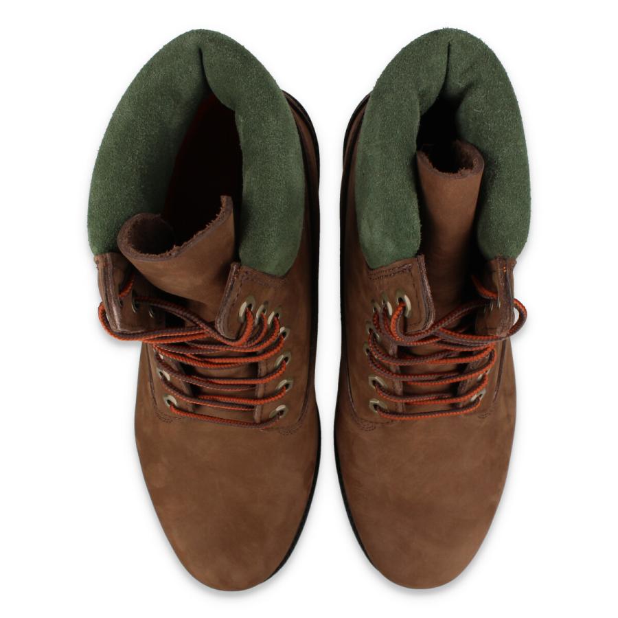 Timberland ブラウン ウォータープルーフ　6インチブーツ 定番】6インチ プレミアム ウォータープルーフ ブーツ メンズ