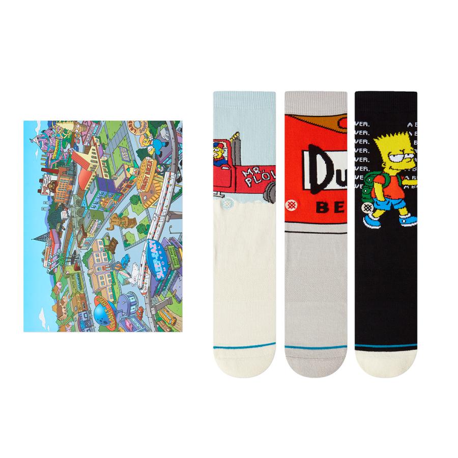 STANCE スタンスソックス シンプソンズ 4足SET STANCE（スタンス）の「【STANCE/スタンス】SIMPSONS BOX SET ザ