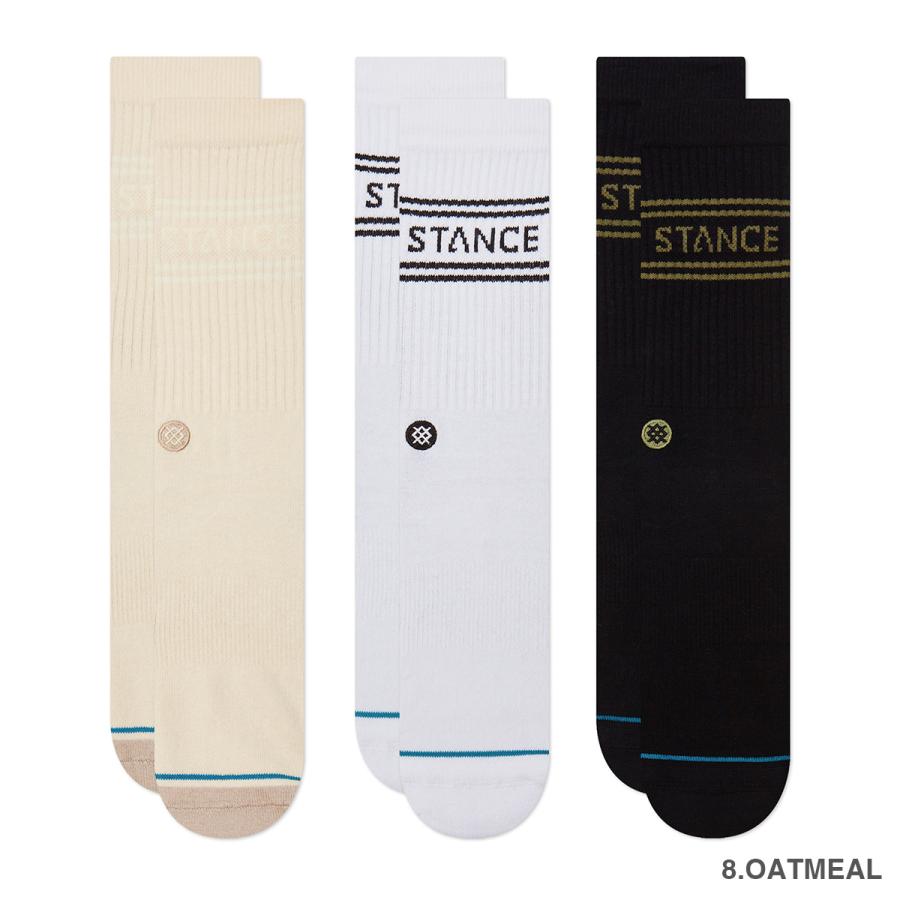 STANCE SOCKS BASIC 3 PACK CREW 【3足セット】 スタンス ソックス ベーシック 3パック クルー a556d20sro｜lowtex｜09