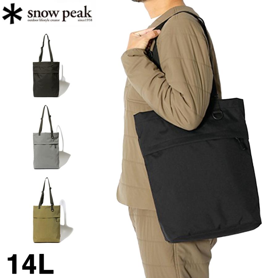 snow peak SNOW PEAK EVERYDAY USE 2WAY TOTE BAG : LOWTEX snow peak SNOW PEAK EVERYDAY USE 2WAY TOTE BAG : LOWTEX