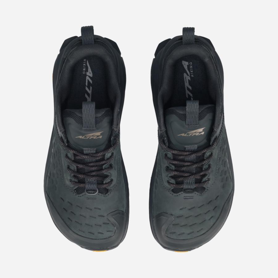 ALTRA OLYMPUS 6 HIKE LOW GTX M アルトラ オリンパス 6 ハイク ロー ゴアテックス メンズ BLACK ブラック AL0A85NM0001の画像