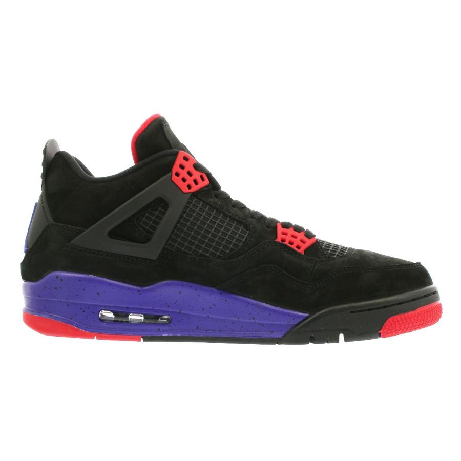 【11%OFF】  NIKE AIR JORDAN 4 RETRO 【RAPTORS】 ナイキ エアージョーダン 4 レトロ NRG BLACK/COURT PURPLE/UNIVERSITY RED aq3816-065の画像
