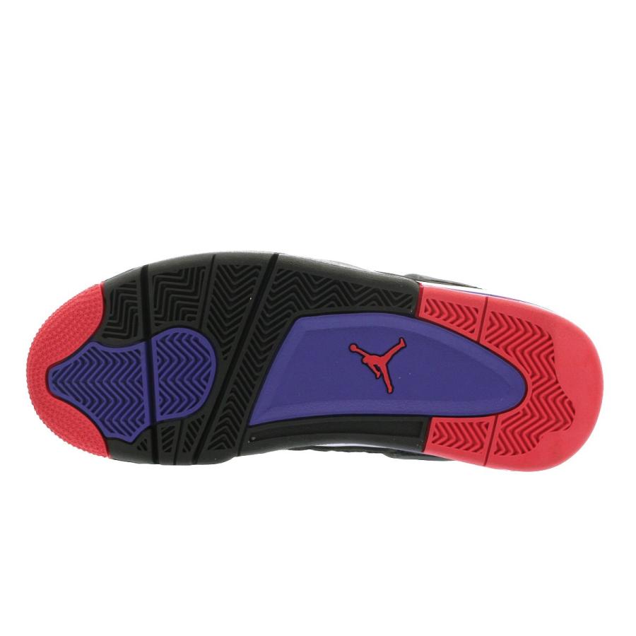 【11%OFF】  NIKE AIR JORDAN 4 RETRO 【RAPTORS】 ナイキ エアージョーダン 4 レトロ NRG BLACK/COURT PURPLE/UNIVERSITY RED aq3816-065の画像