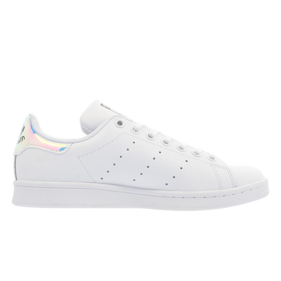 adidas stan smith white metallic silver
