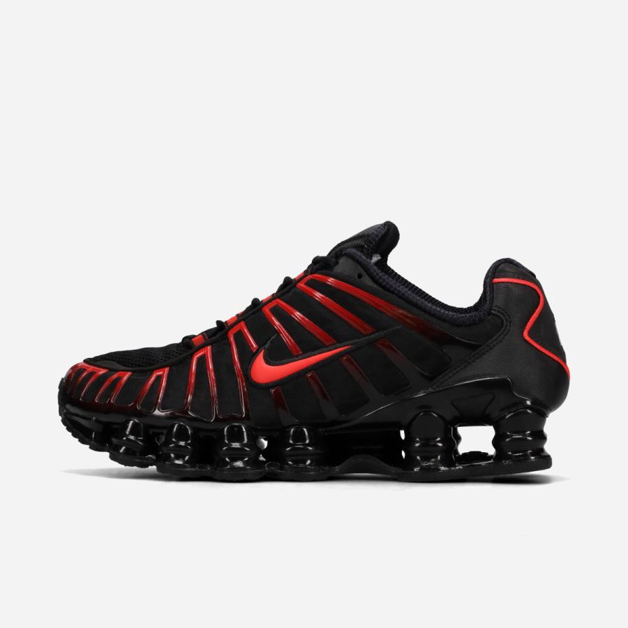 ショックス NIKE SHOX TL ナイキ メンズ BLACK/BLACK/LIGHT CRIMSON