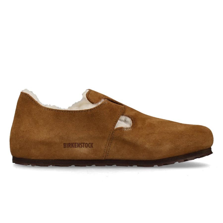 BIRKENSTOCK LONDON SUEDE SHEARLING 【REGULAR】 ビルケンシュトック ロンドン シアリング スエード レザー レギュラー幅 メンズ TEA ブラウン bks-1014962｜lowtex｜05