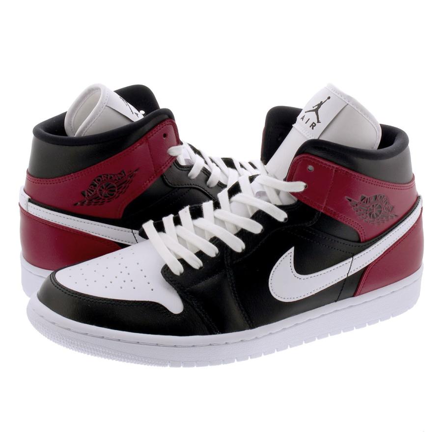 jordan 1 black and white mid