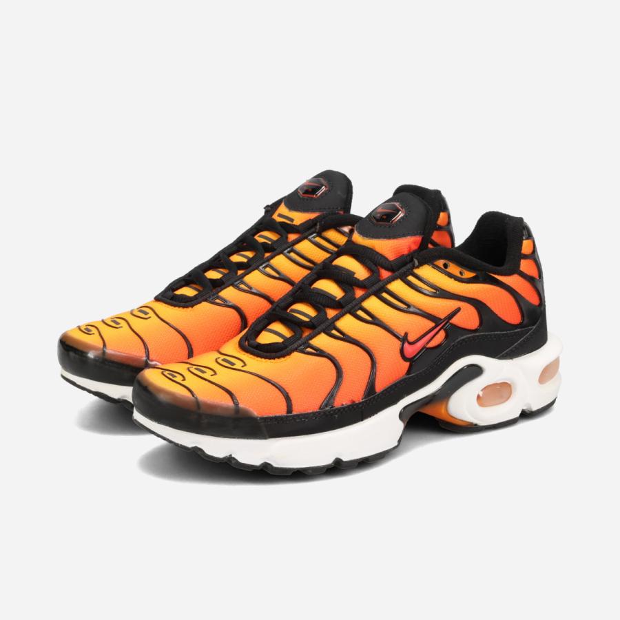 NIKE AIR MAX PLUS OG GS ナイキ エア マックス プラス OG GS BLACK/PIMENTO/BRIGHT CERAMIC/RESIN bv7426-001｜lowtex