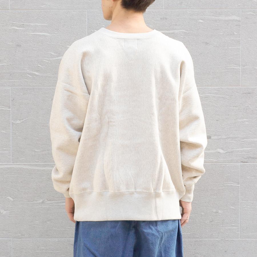 CHAMPION REVERSE WEAVE 1ST PATENT MODEL CREW NECK SWEAT チャンピオン クルーネック スウェットシャツ メンズ レディース GRAY グレー C3Q041-040｜lowtex｜09