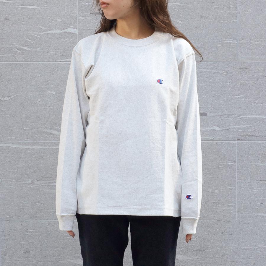 CHAMPION REVERSE WEAVE (R) LONG SLEEVE T-SHIRT チャンピオン リバースウィーブ (R) ロングスリーブ Tシャツ メンズ レディース C3Y430 Champion CHAMPION REVERSE WEAVE (R) LONG SLEEVE T-SHIRT