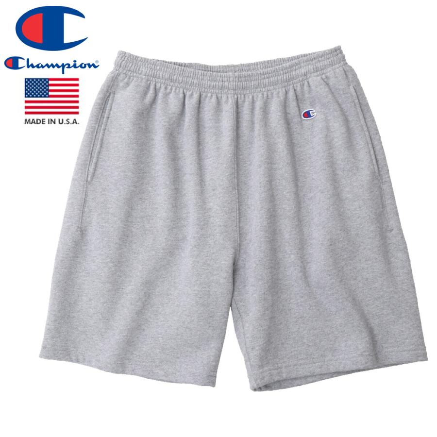 チャンピオンスウェットショーツTerryFleece OXFORDグレーUSA製 Champion CHAMPION SWEAT SHORTS 9oz. Terry Fleece