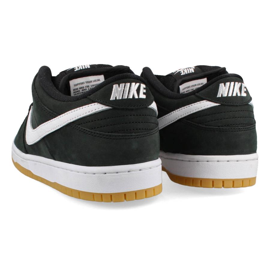 NIKE SB DUNK LOW PRO ナイキ SB ダンク ロー プロ BLACK/WHITE/BLACK/GUM ブラック ホワイト ガム｜lowtex｜03