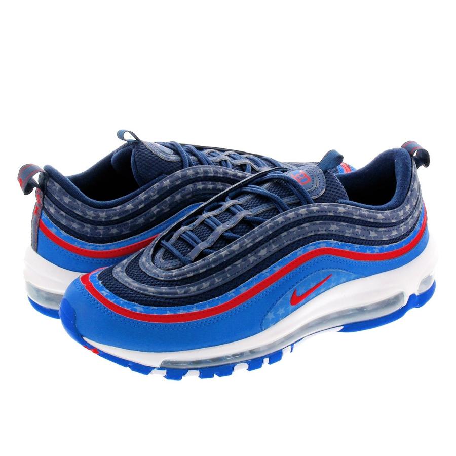navy blue and red air max 97