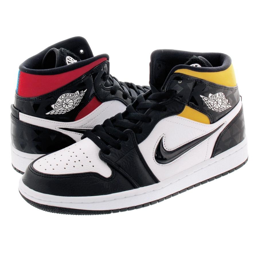 ビッグサイズ】 NIKE AIR JORDAN 1 MID SE Q54 ナイキ エア ジョーダン 1 ミッド SE クアイ54 BLACK/BLACK/WHITE/MULTI cj9219-001 :cj9219-001-sb:LOWTEX - 通販 - Yahoo!ショッピング