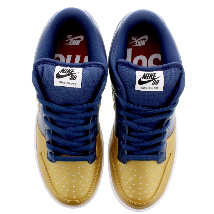 Supreme x NIKE SB DUNK LOW PRO OG QS シュプリーム x ナイキ SB ダンク ロー プロ オージー QS  METALLIC GOLD ck3480-700