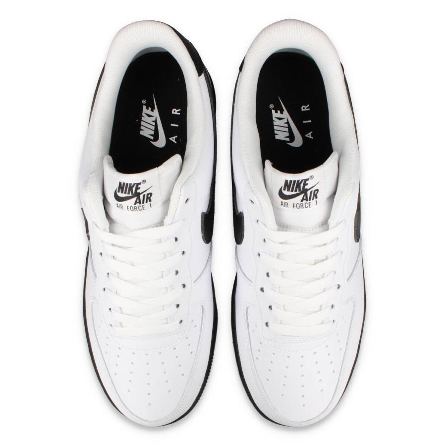 NIKE AIR FORCE 1 '07 ナイキ エア フォース 1 '07 海外限定 日本未発売モデル メンズ WHITE/BLACK/WHITE ホワイト CK7663-101｜lowtex｜02