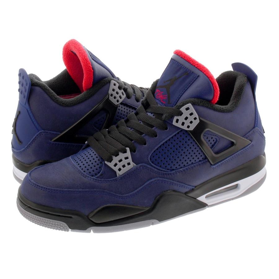 air jordan 4 blue and black