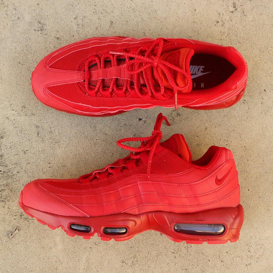 NIKE AIR MAX 95 ナイキ エア マックス 95 VARSITY RED/VARSITY RED cq9969-600｜lowtex｜11