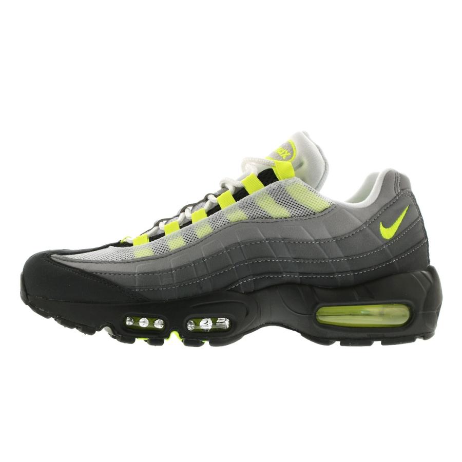 ナイキ エア マックス 95 NIKE AIR MAX 95 OG BLACK/NEON YELLOW/LIGHT GRAPHITE 2020年復刻モデル｜lowtex｜04