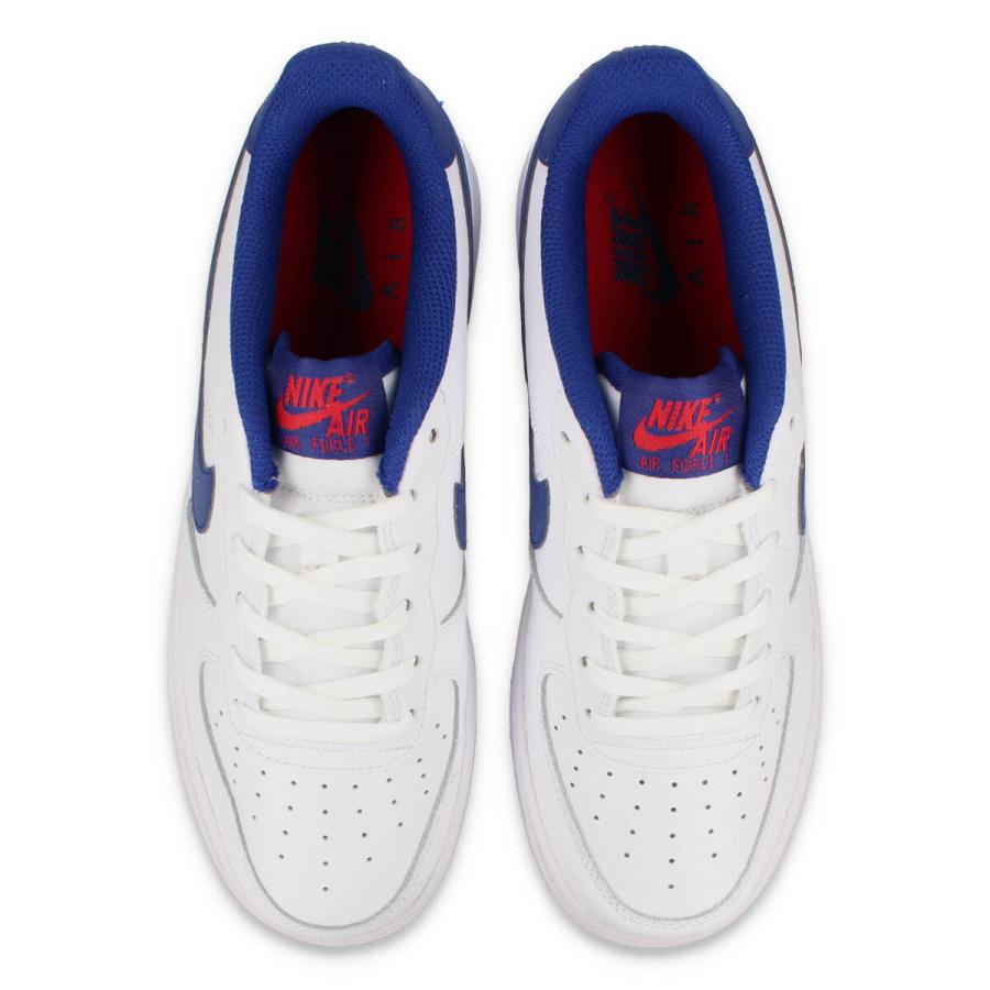 エア フォース 1 NIKE AIR FORCE GS ナイキ レディース WHITE/DEEP