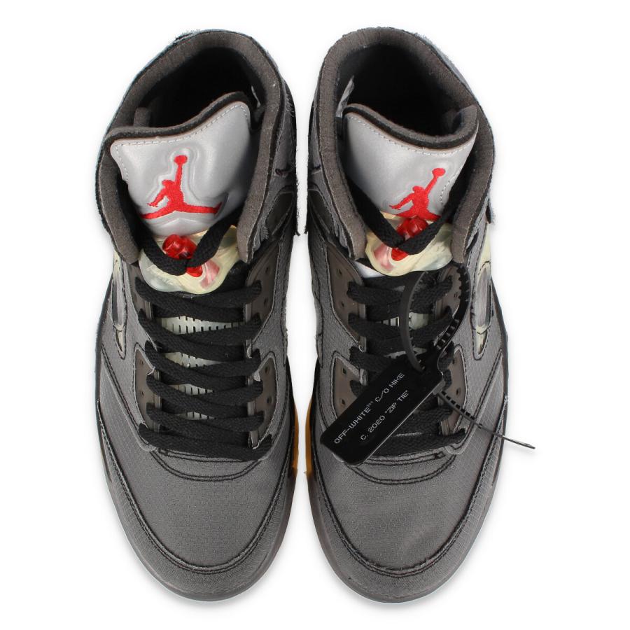 NIKE AIR JORDAN 5 RETRO SP 【OFF-WHITE】 ナイキ エア ジョーダン 5 レトロ SP オフホワイト  BLACK/FIRE RED/MUSLIN CT8480-001