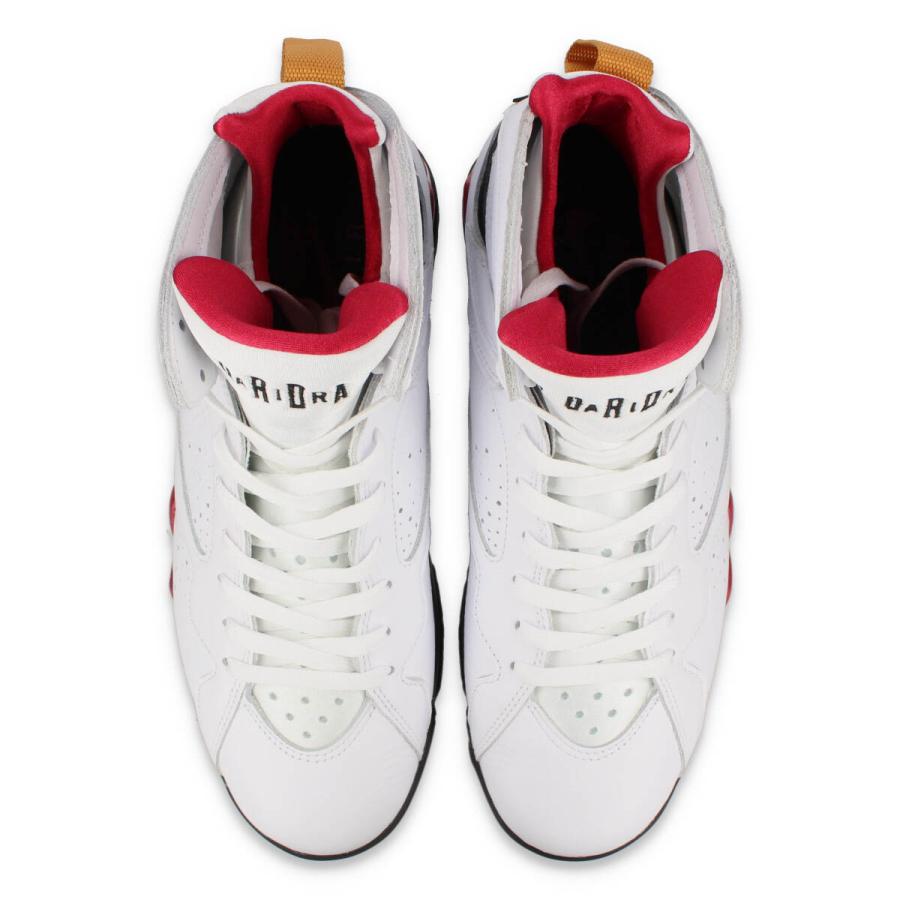 NIKE AIR JORDAN 7 RETRO 【CARDINAL】 ナイキ エア ジョーダン 7 レトロ メンズ WHITE/BLACK/CARDINAL RED/CHUTNEY ホワイト cu9307-106｜lowtex｜02